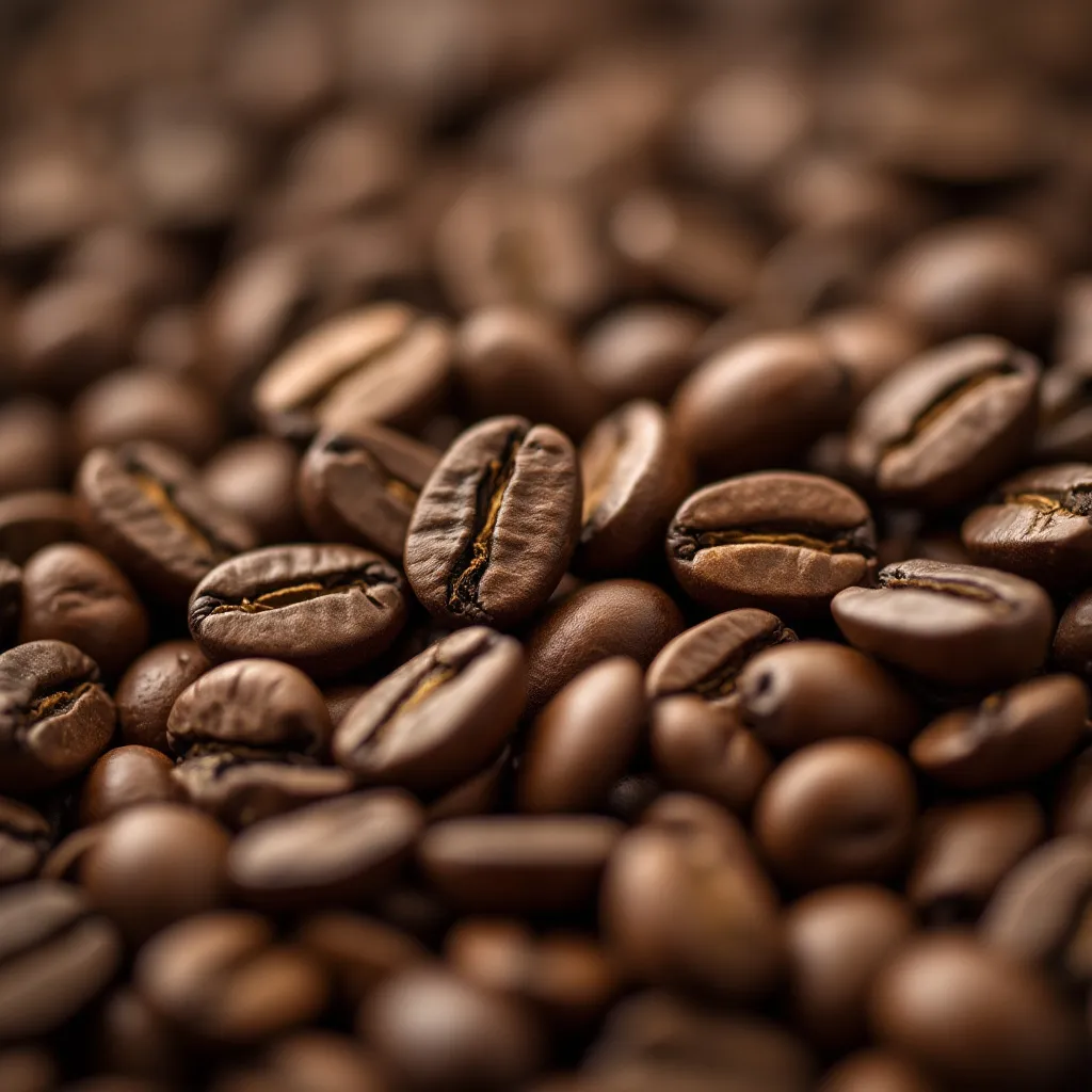 Selección de granos de café